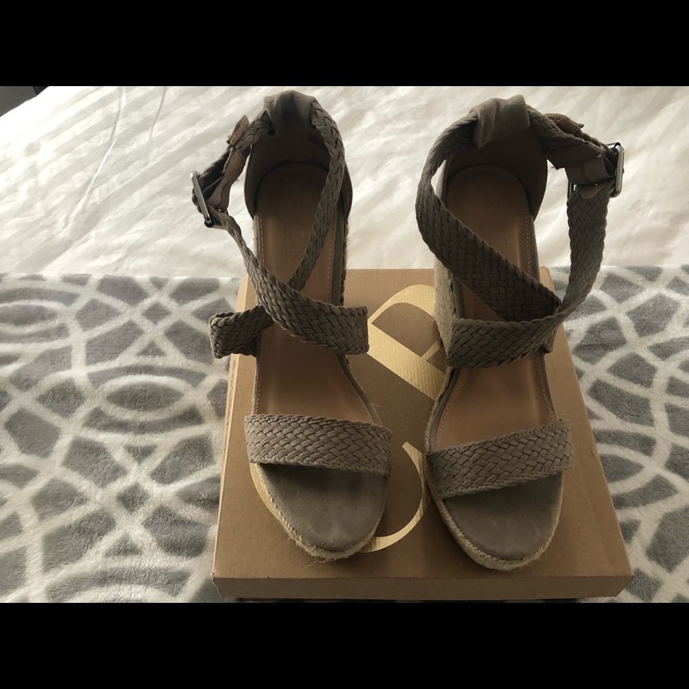 Charlotte Russe Wedged Sandals